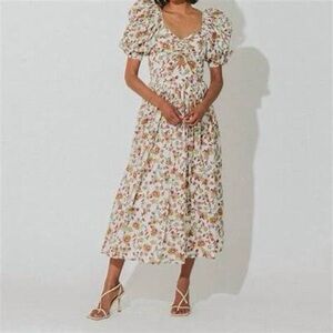 Cleobella Penelope Midi Dress in Enya Print - L.